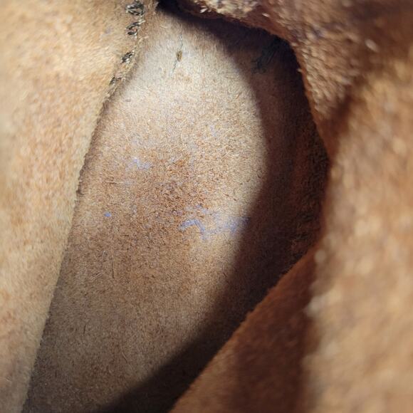 Minnetonka Womens Back Zip Hardsole Ankle Bootie Round Toe Suede Brown Size 7 - Picture 12 of 12